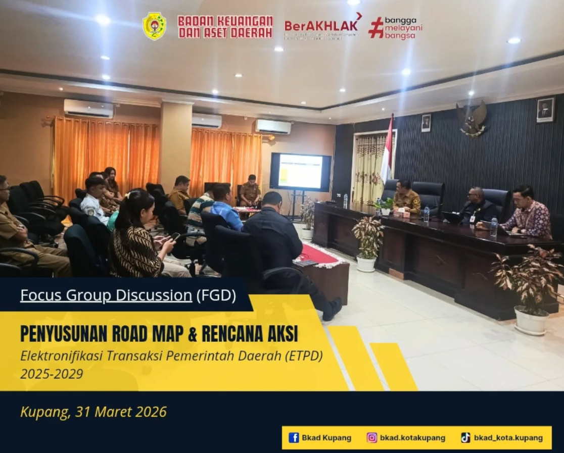 Penyusunan Road Map dan Rencana Aksi Elektronifikasi Transaksi Pemerintah Daerah (ETPD) Tahun 2025–2029